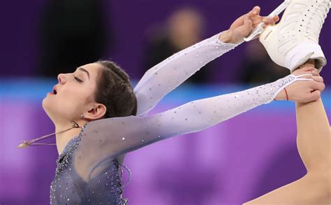 Winter Olympics 2018 Russian Woman Figure Skater Spins World Record