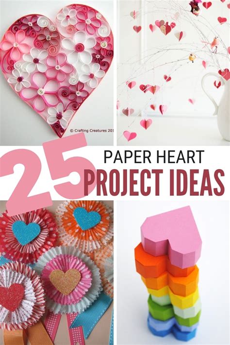 25 Easy Paper Heart Crafts Ideas For Valentines Day