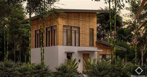 14 Amakan Modern Bahay Kubo Design And Floor Plan Amakan Half Cement