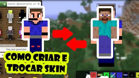 Como Colocar Skins No Minecraft Tlauncher Youtube