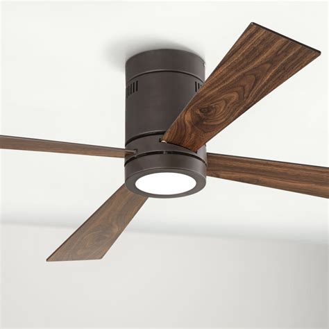52 Casa Vieja Modern Hugger Ceiling Fan With Light Led Remote Control