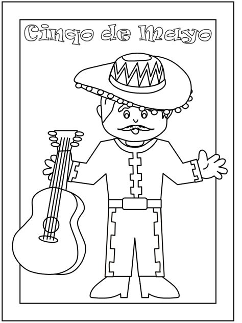 Dibujos Para Colorear 5 De Mayo