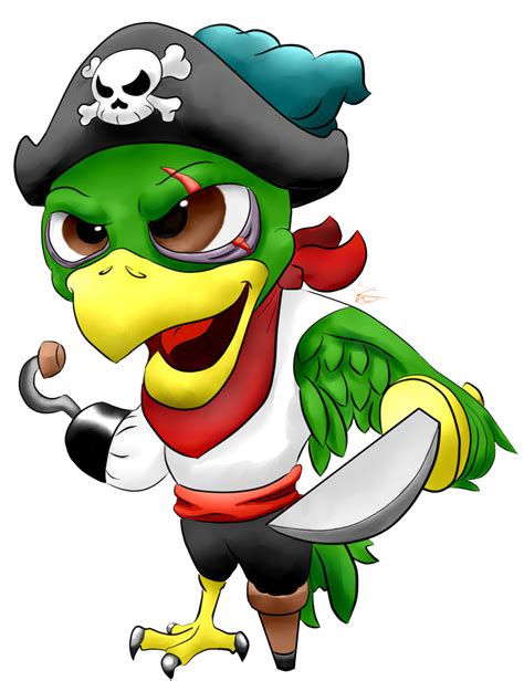 Pirate Parrot Png Image Png Mart