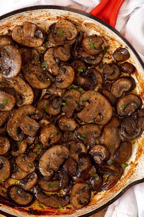 Sautéed Mushrooms Easy Mushroom Recipes Mushroom Side Dishes
