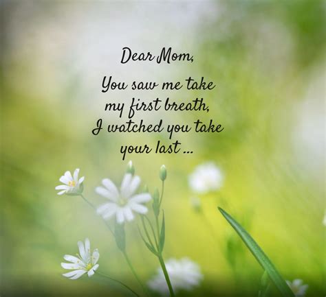 Dear Mom Mom In Heaven Quotes Mom In Heaven Mom I Miss You