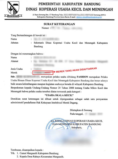 Dengan surat ini, kita dapat mengikat seseorang untuk keperluan sesuai dengan kasus atau pernyataan yang ingin di lakukan. Surat Permohonan Bantuan Umkm