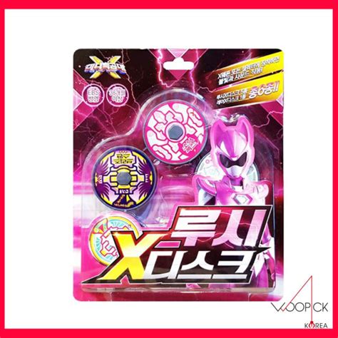 Miniforce Mini Force X Lucy Pink 6 Disk Toy For X Weapon Selector