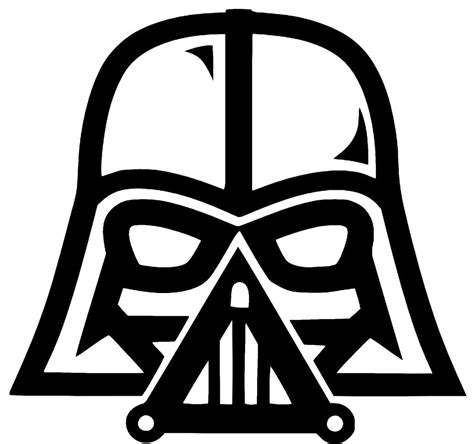 Darth Vader Clipart Black And White 20 Free Cliparts Download Images