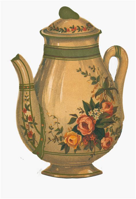 Victorian Teapot Element By Victorian Vintage Tea Cup Clip Art Free