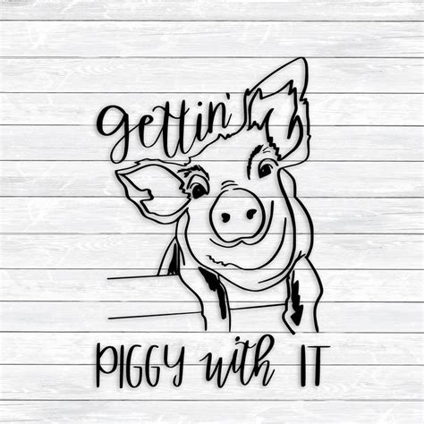 10587+ Cute Pig Svg Free SVG File