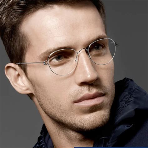 Buy Denmark Brand Pure Hand Made Vintage Oval Men Women Clear Fashion Glasses