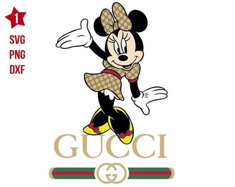 Gucci Minnie Fashion Svg Minnie Mouse Svg By Rhinodigital On Zibbet
