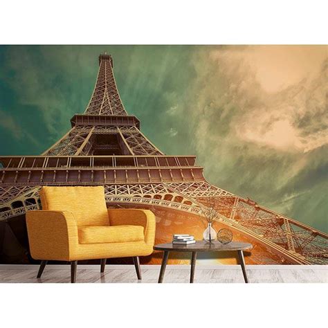 Fdm50576 Eiffel Tower Wall Mural By Wall Rogues
