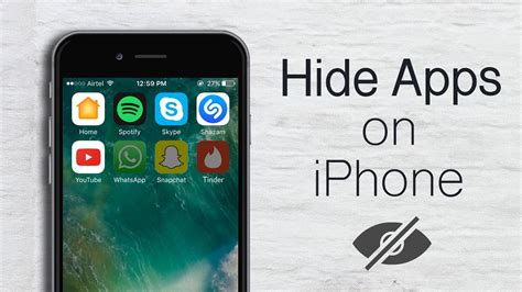 How To Hide Applications Of Iphone Techstory