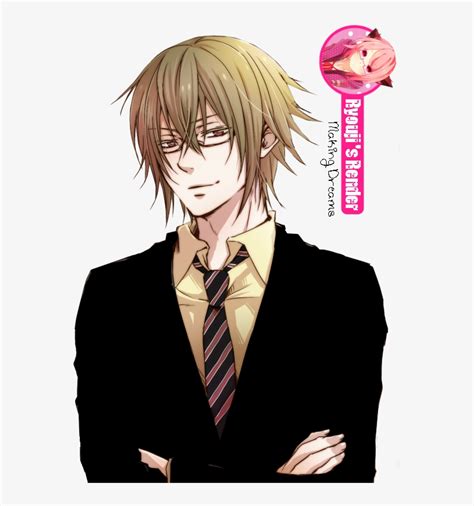Anime Man In Suit Png Image Transparent Png Free Download On Seekpng