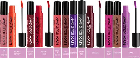 26 Revue Rouges à Lèvres Liquid Suede Nyx Makeupbyazadig