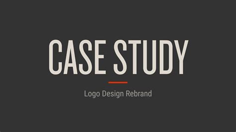 Logobrand Redesign Process And Case Study Design Pilot Youtube