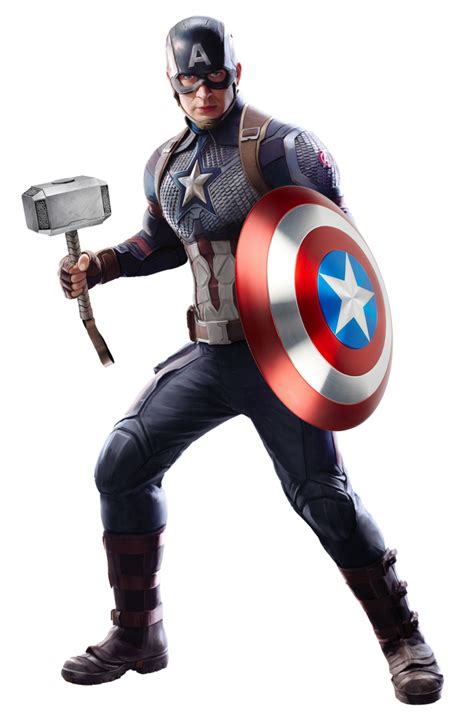 We have a massive amount of desktop and mobile backgrounds. Worthy Captain America PNG - Avengers Endgame by ...