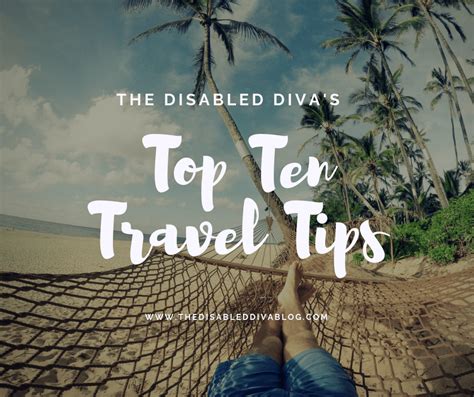 The Disabled Divas Top 10 Travel Tips The Disabled Diva Blog