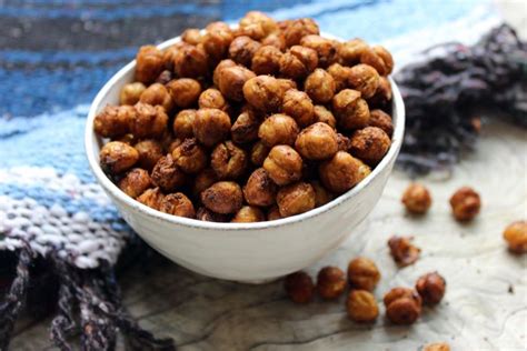 Skinny Spicy Roasted Chickpeas Molly Sims