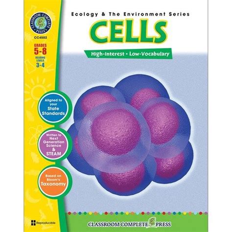 Cells Resource Book Grades 5 8 Plant And Animal Cells Cell Next