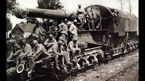 Railway Guns Through Vintage Photographs 1916 1944 Youtube