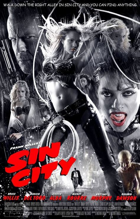 To see the full series of textless movie posters, check out textlessmovieposters.tumblr.com. Sin City | Sin city movie, Iconic movie posters, Sin city