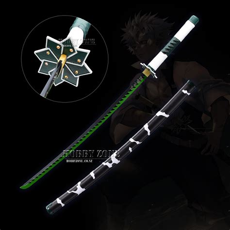 Demon Slayer Sanemi Shinazugawa Wind Pillar Nichirin Sword Premium Ver
