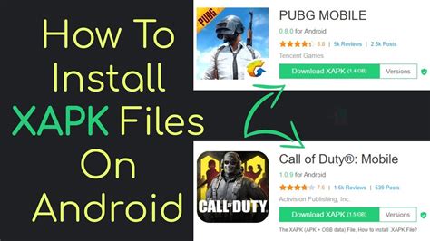 How To Install Xapk File On Android December 2019