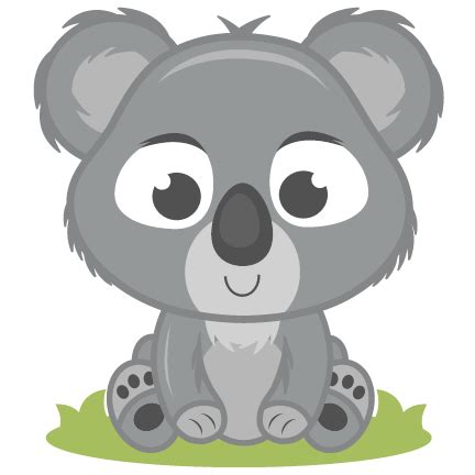 Baby Koala SVG cutting file baby svg cut file free svgs free svg cuts