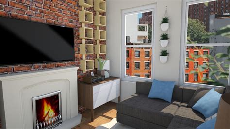 You'll have a room up in a matter of minutes! In-Depth 3D Roomstyler - Chelsea Studio Apartment