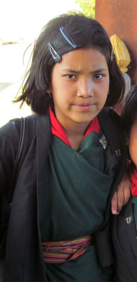 A Portrait Of An Unknown Bhutan Girl Bhutan This Is Us Selling Jewelry Bhutan