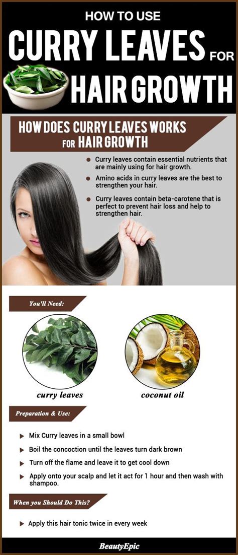 Curry leaves for hair mask: How To Use Curry Leaves For Hair Growth | Longer hair ...