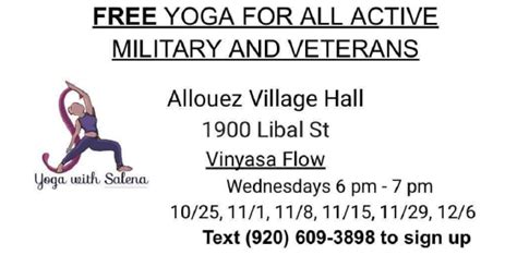 Veterans Yoga Hooah Wi