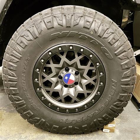 Texas Wts 35x1250r17 Nitto Ridge Grapplers 4 With Readylift Sst