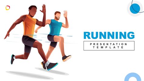 Running Powerpoint Template And Presentation Slides For Sports