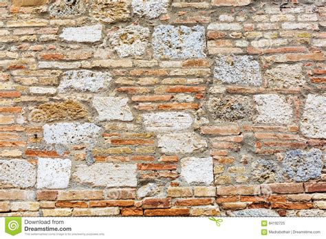 Background Texture From Stone Wall Stock Image Image Of