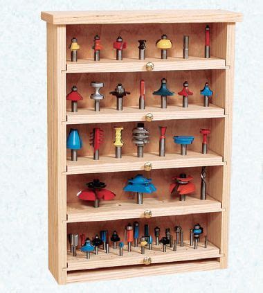 And the door the bit holders were made by adopting a design from woodsmith shop plans (router bit cabinet, episode 503). Build a Router Bit Cabinet with Pull Out Shelves - Free ...