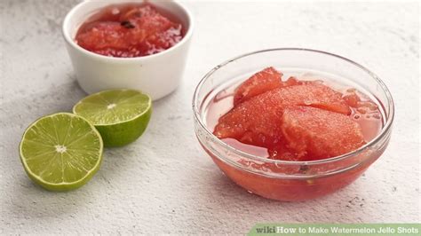 How To Make Watermelon Jello Shots With Pictures Wikihow