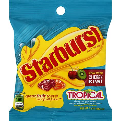 Starburst Tropical Fruit Chews Candy Bag 72 Ounce Pantry Foodtown
