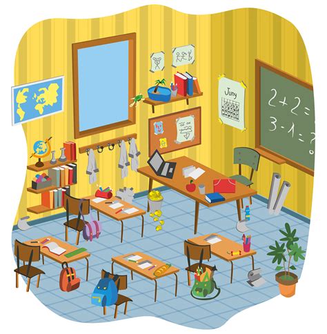 Images Of Cartoon Classroom Clipart School Pictures Images And Photos