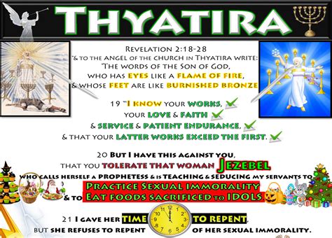 Thyatira Study Guide And Scriptural Cross Reference 7