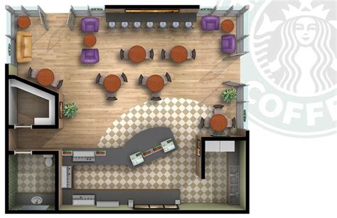 Starbucks Floor Plan Hotel Coffee Shop Coffee Shop Design Cafe