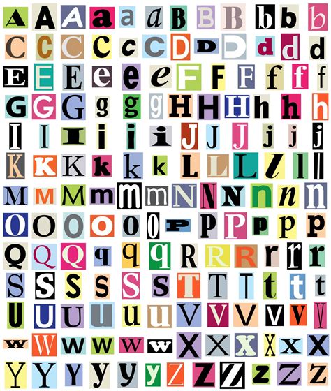 The Alphabet Is Made Up Of Different Letters And Numbers All In