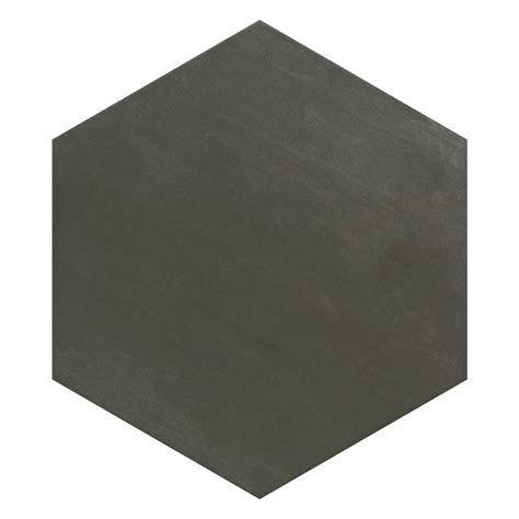 Vista Hexagon Dark Grey Wall Tiles Pack Of 13 33 X 38cm
