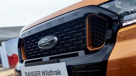 2021 Ford Ranger Facelift Revealed With Trapezoidal Grille In Thailand