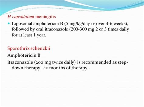 Meningitis Drug Treatment