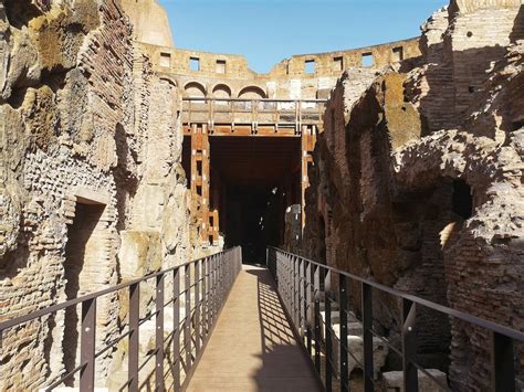 The Colosseum Underground Backstage At The Ancient Worlds Deadliest