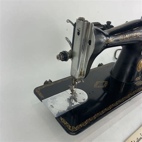 Vintage 1948 Singer 15 91 Sewing Machinemanual Extras Foot Pedal Ebay
