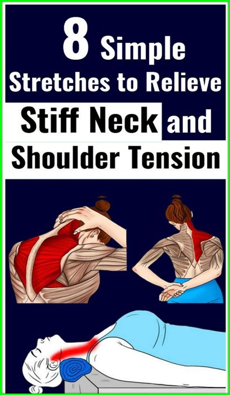 8 Stretches To Relieve Stiff Neck And Shoulder Tension Shoulder